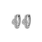 Orecchini Hoop mini goccia