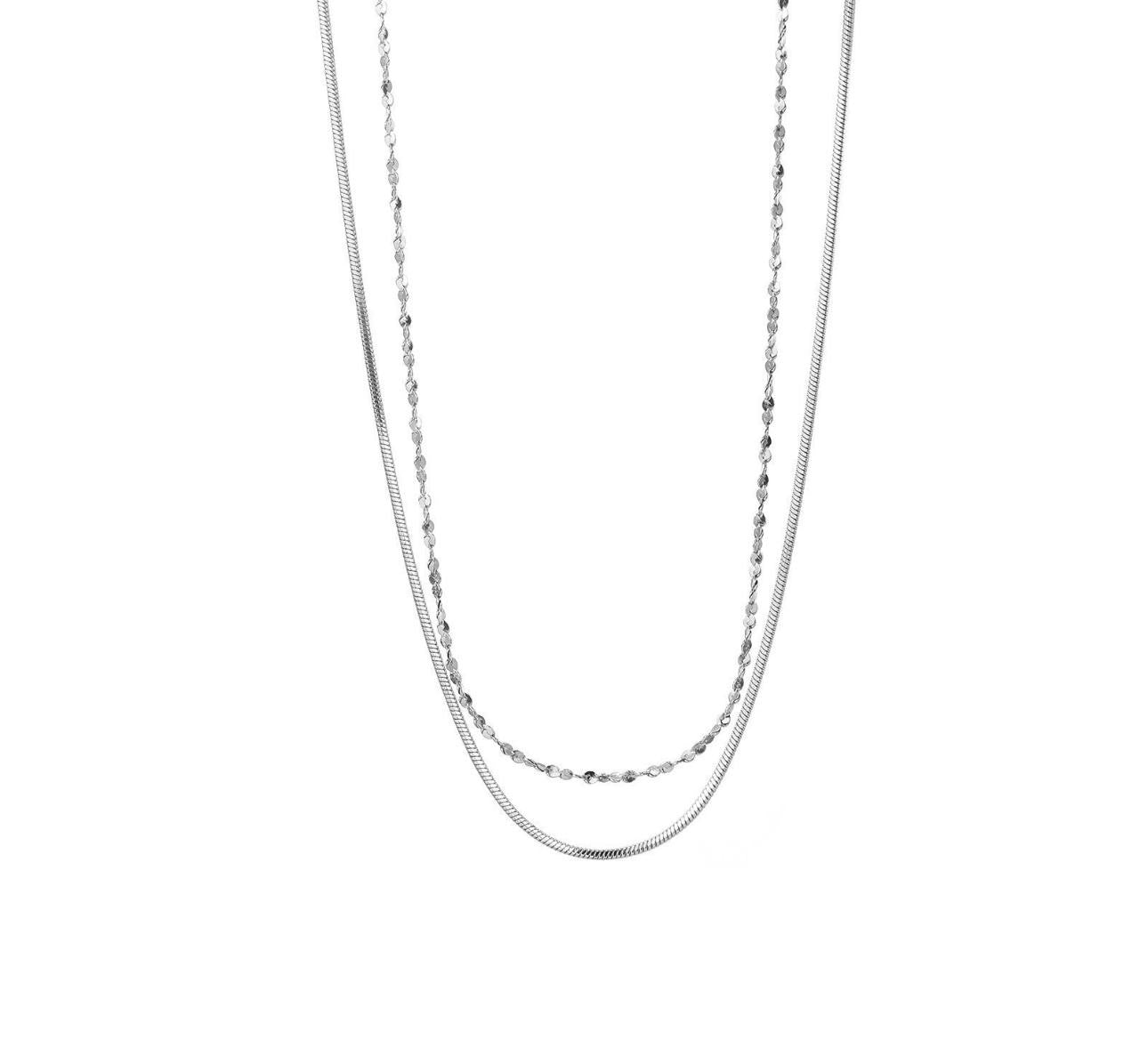 Collana catena doppia