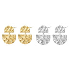Orecchini Maxi eco - double semi cerchio