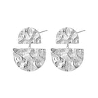 Orecchini Maxi eco - double semi cerchio