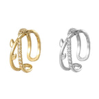 Anello aperto - rami di luce