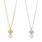 STOP&GO-Collana perla cadente