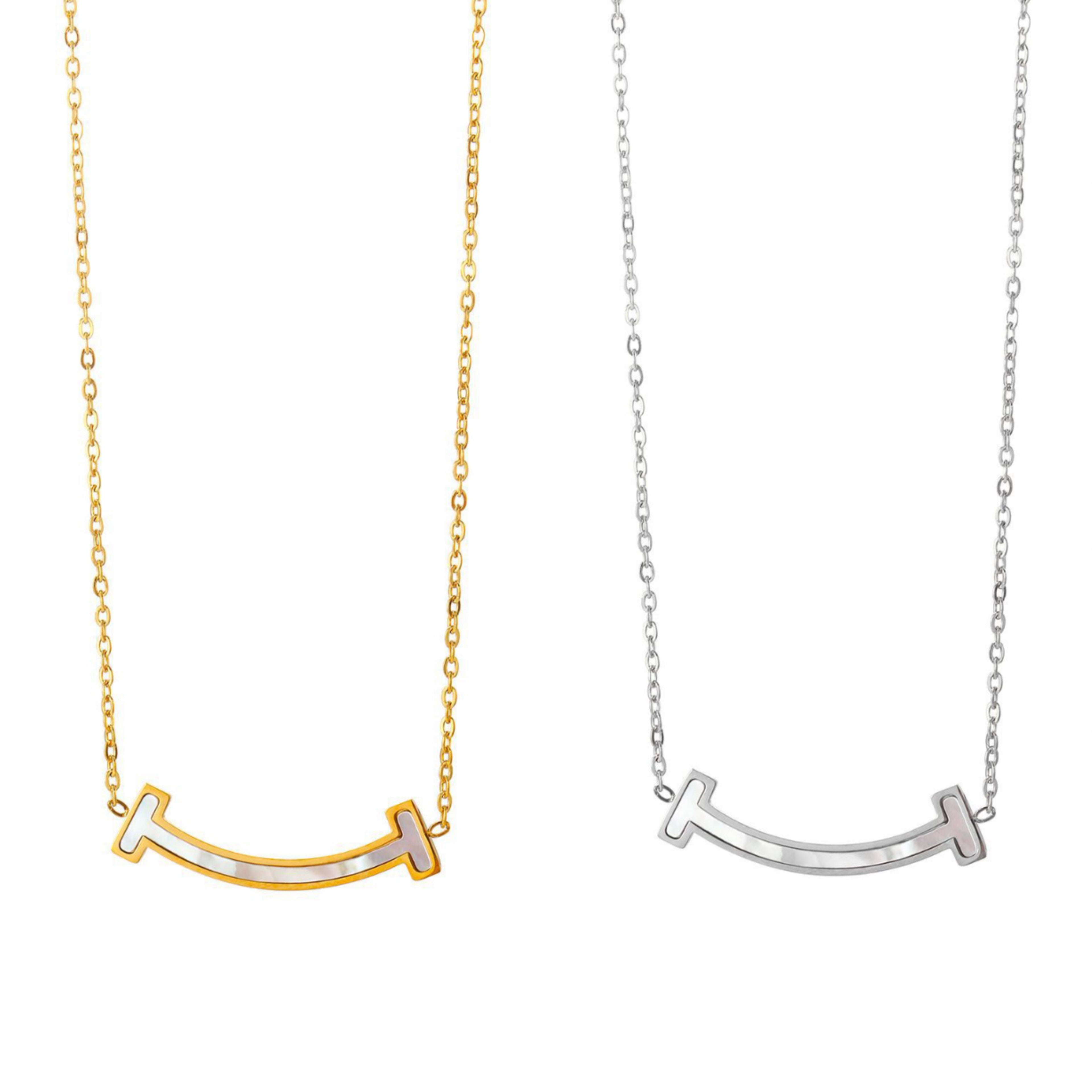 STOP&GO-Collana madreperla