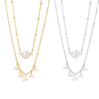 STOP&GO-Collana doppia pioggia delle perle