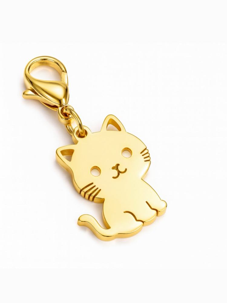 Charm Cat Gold