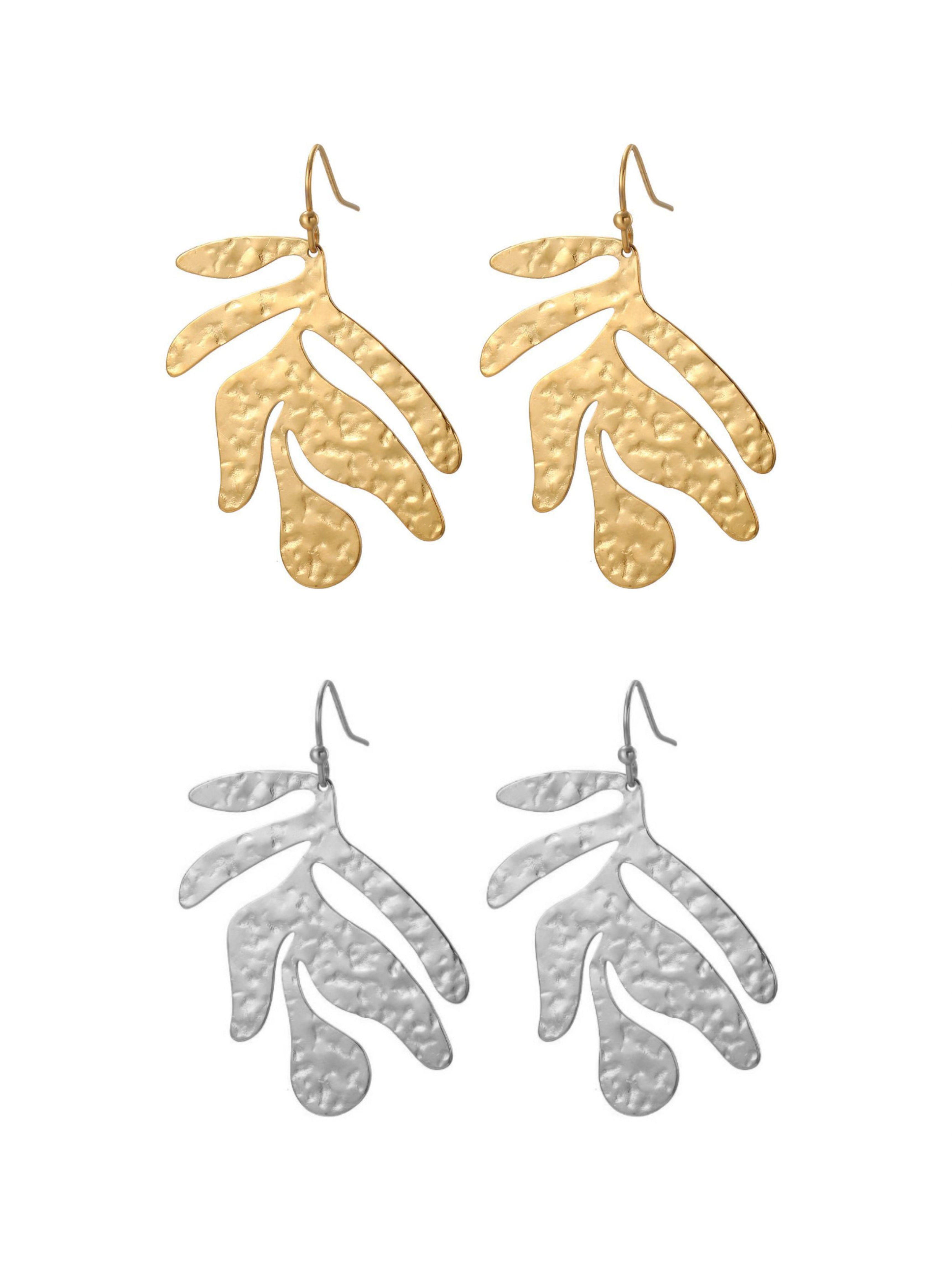 STOP&GO-Orecchini Foglia