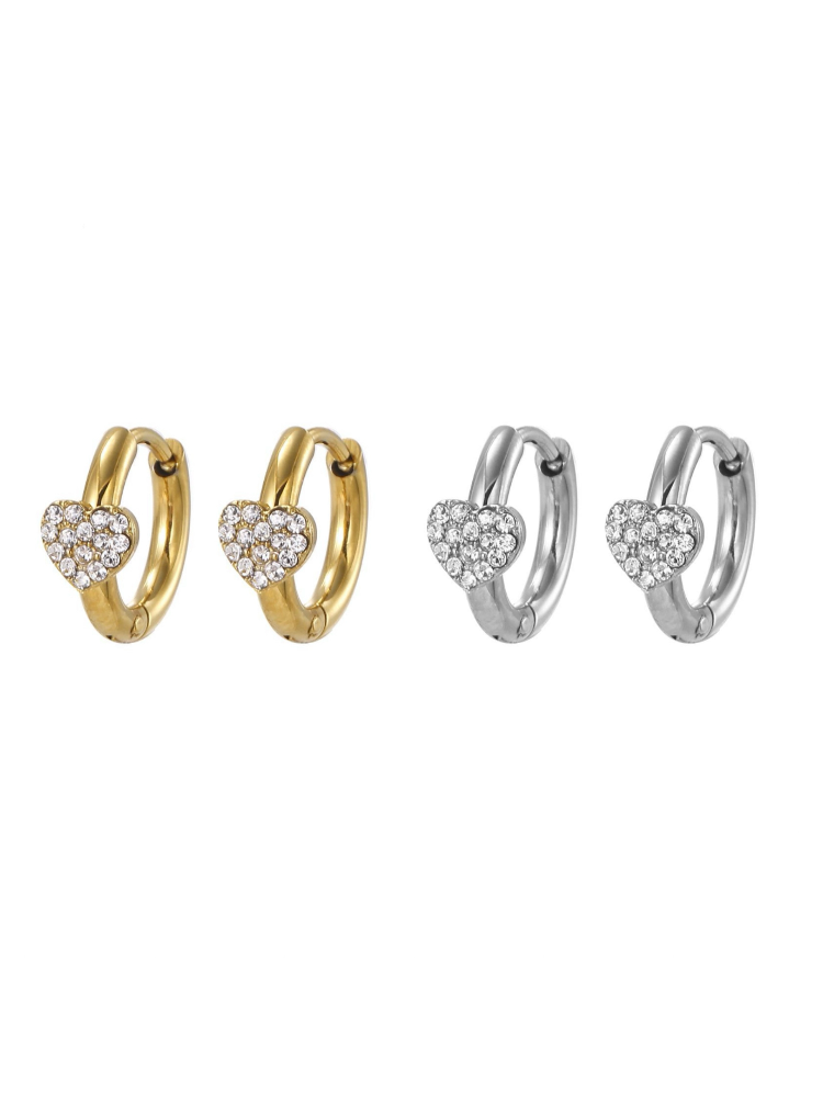 Orecchini Hoop Mini Love
