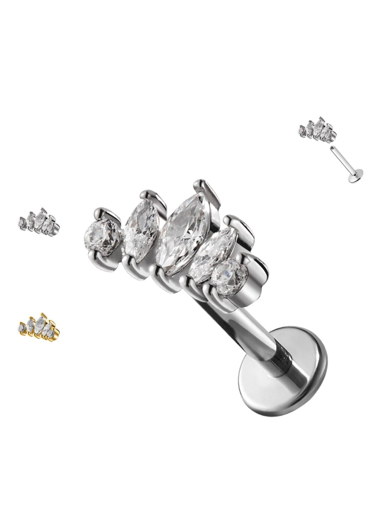 Piercing Corona a 5 petali