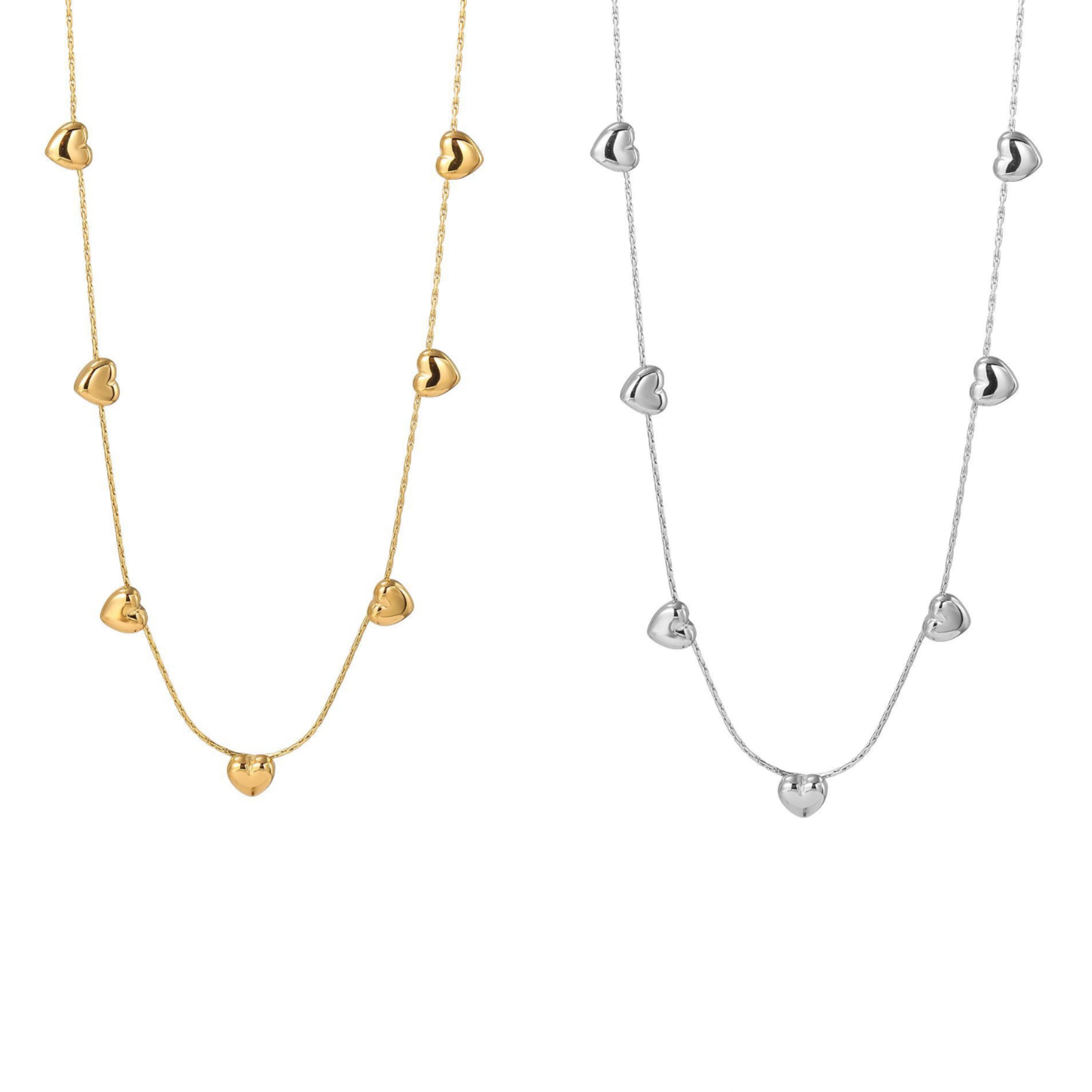 Collana mini cuore bold