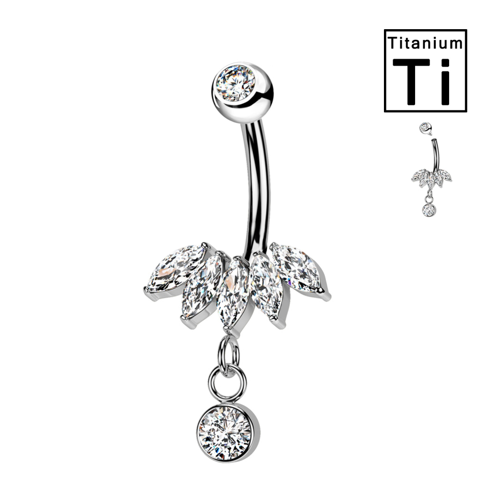 Piercing Ombelico Titanio