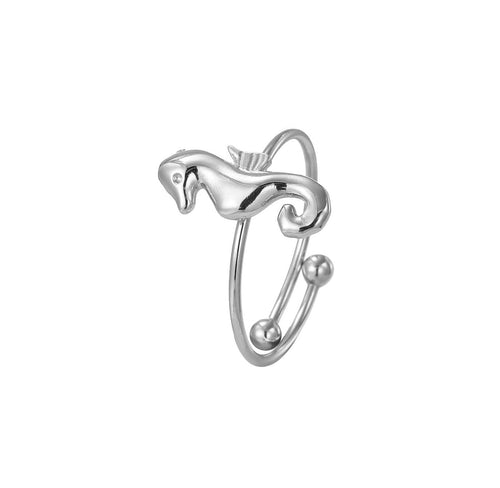 Anello Cavalluccio Marino