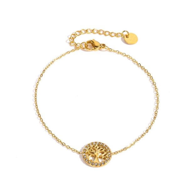Bracciale Albero di Vita zircone