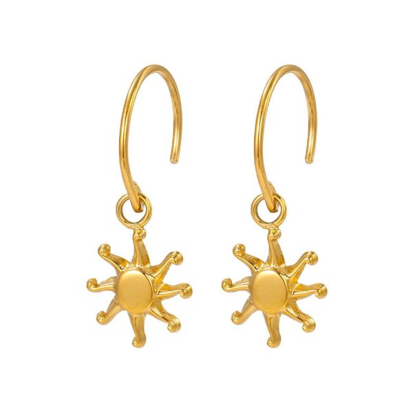 Orecchini Pendente a forma di sole