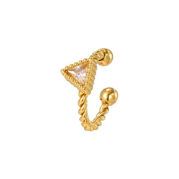 Ear Cuff con Zircone