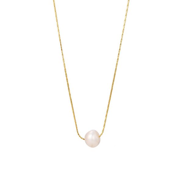 Collana perla di acqua dolce