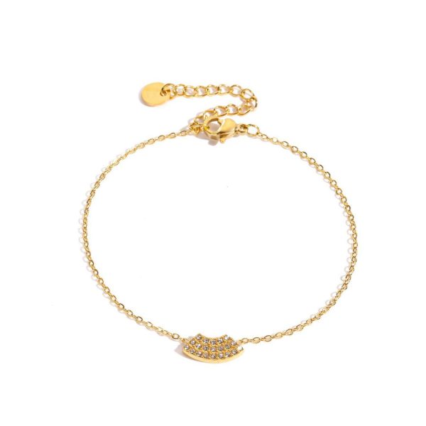 Bracciale con zirconi