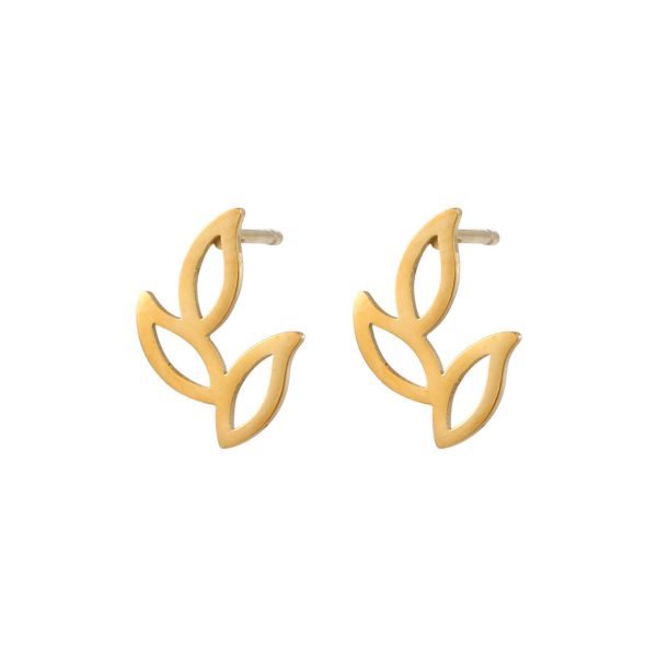 Orecchino a lobo foglia