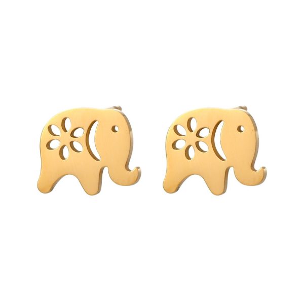 Orecchino a lobo elefante