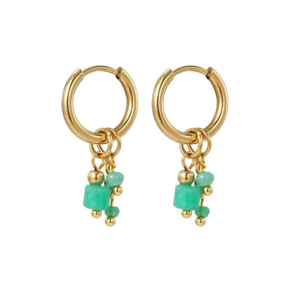 Orecchini con pietre naturali