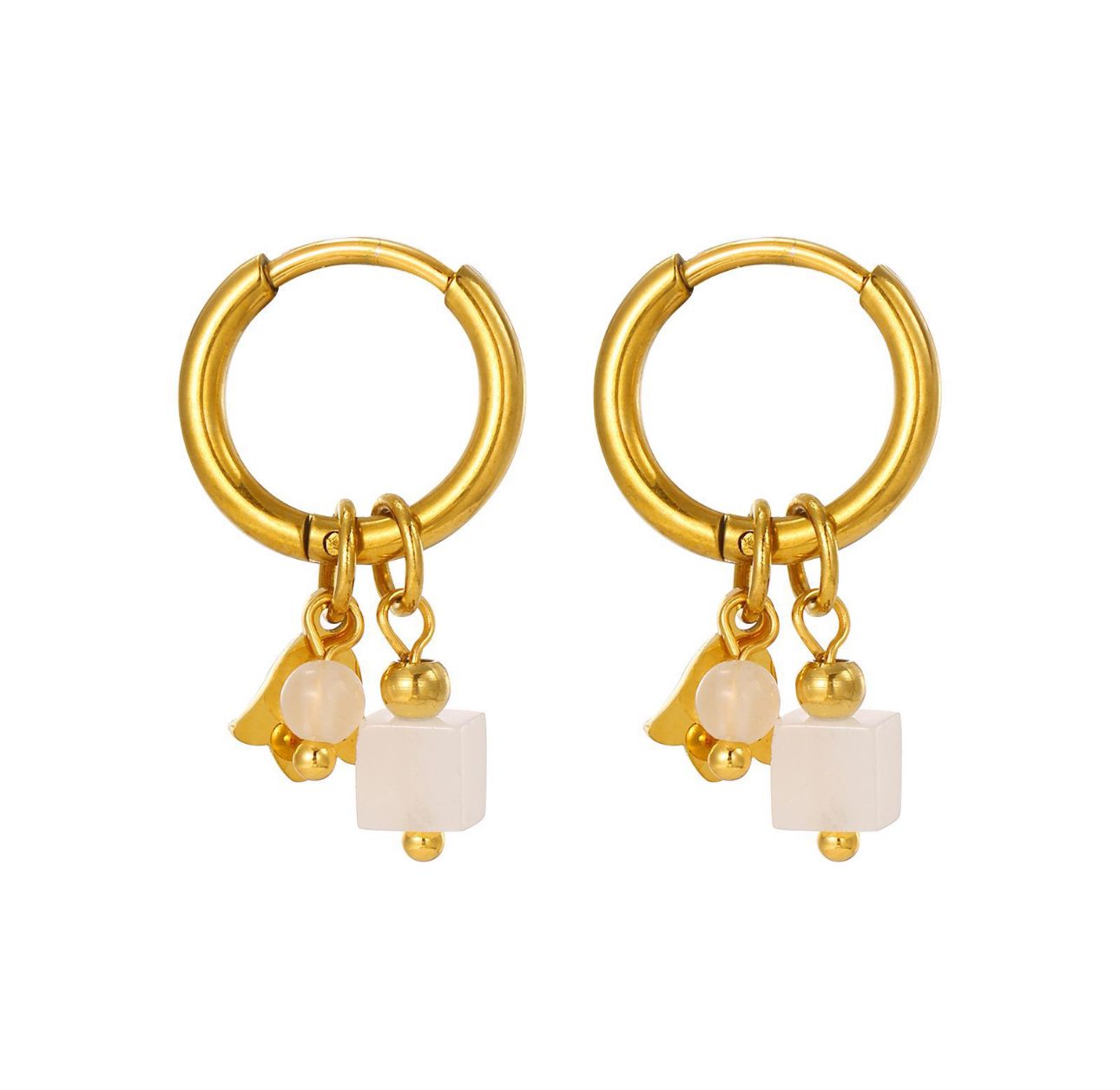 Orecchini con pietre naturali - immagine 2