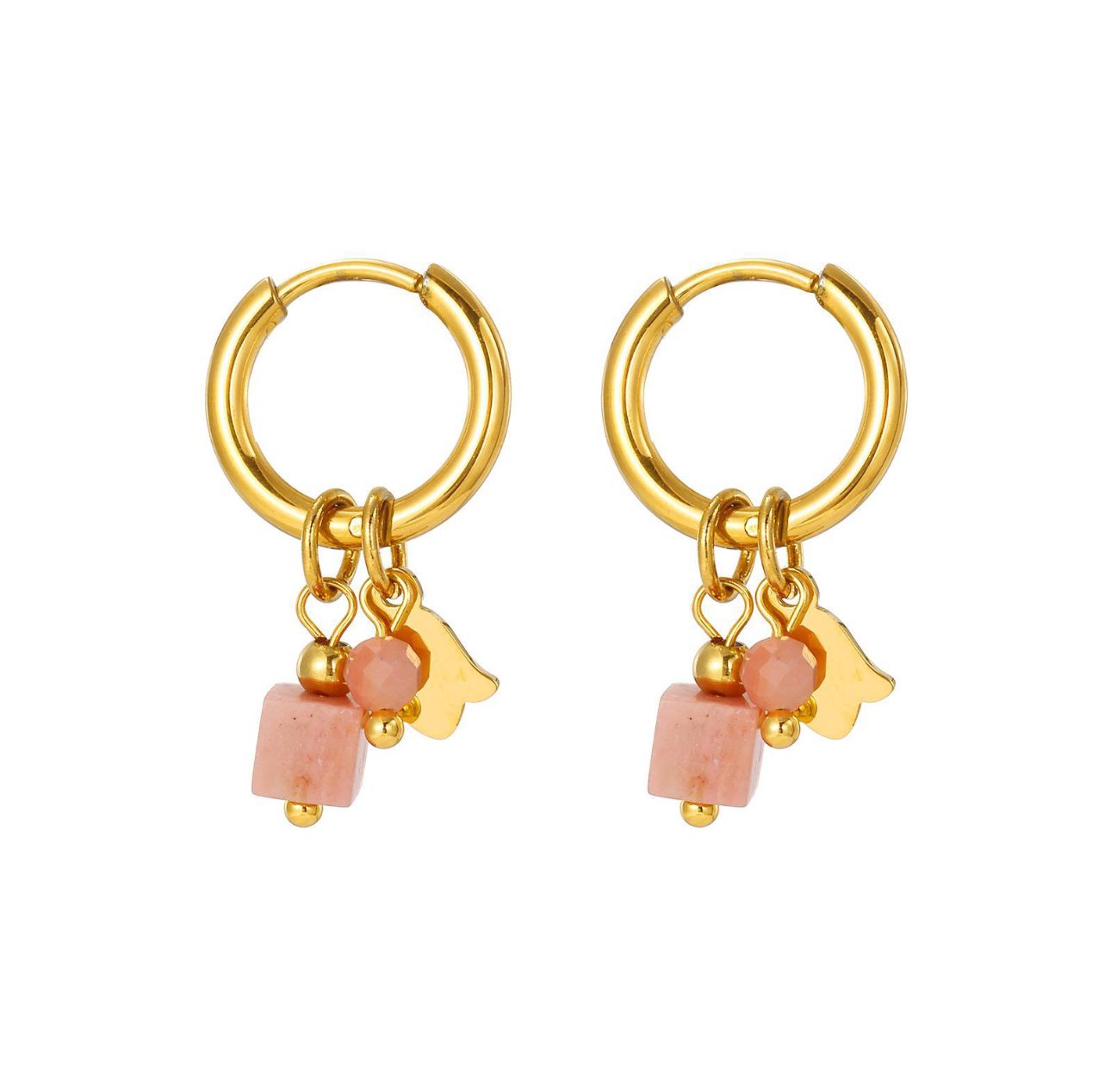 Orecchini con pietre naturali - immagine 3